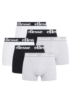 Ellesse 6 PACK FASHION LOG - Panty - Schwarz Grau Weiß