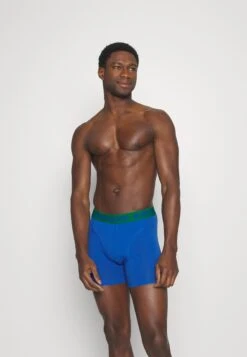 BJØRN BORG STRETCH BOXER 5 PACK - Bokserki - Blue/light Blue/green