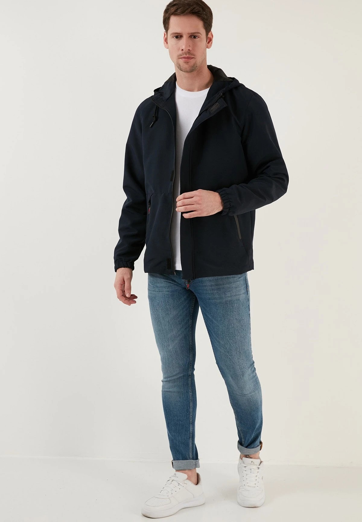 REGULAR FIT - Kurtka Przejściowa - Navy Blue 2 REGULAR FIT - Kurtka Przejściowa - Navy Blue - obrazek 2