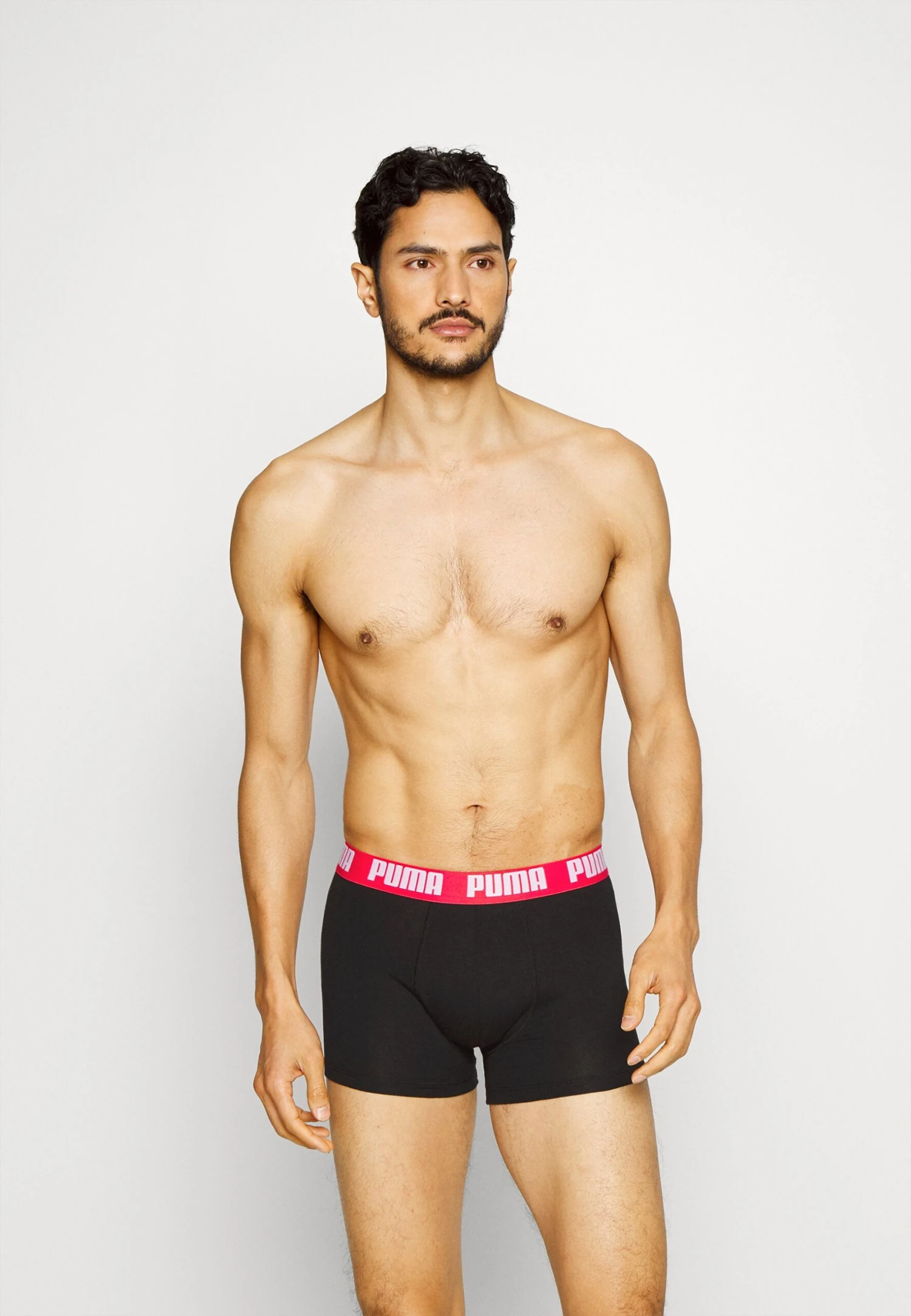 PUMA BOXER 6 PACK - Panty - Black 1 PUMA BOXER 6 PACK - Panty - Black