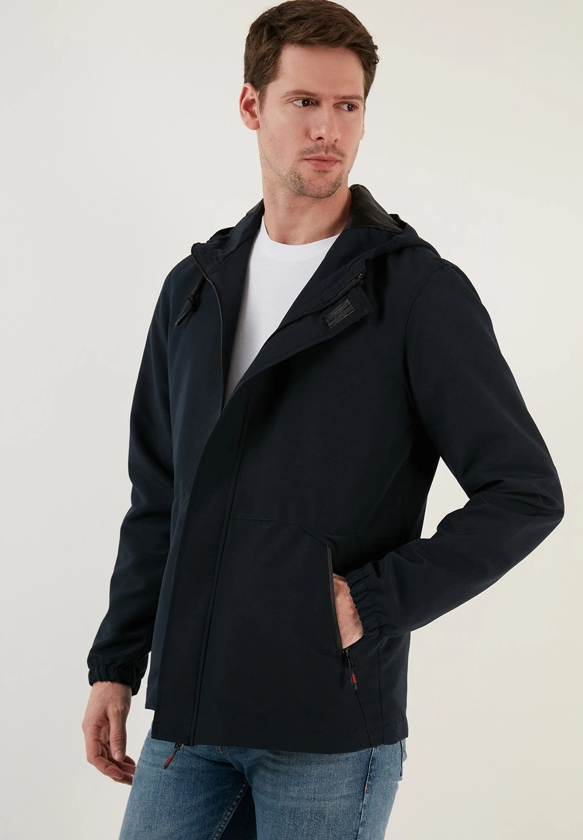 REGULAR FIT - Kurtka Przejściowa - Navy Blue 3 REGULAR FIT - Kurtka Przejściowa - Navy Blue - obrazek 3