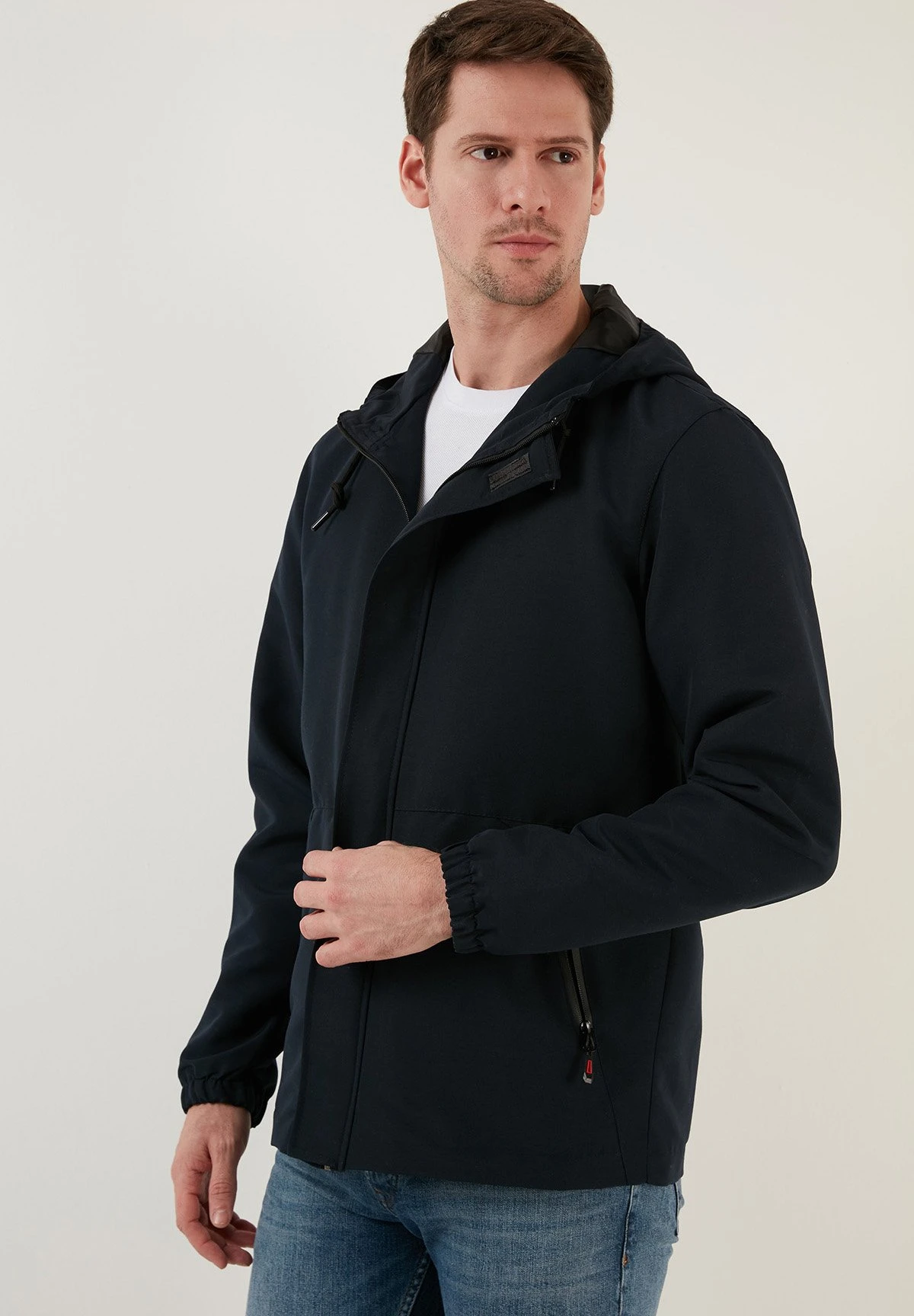 REGULAR FIT - Kurtka Przejściowa - Navy Blue 6 REGULAR FIT - Kurtka Przejściowa - Navy Blue - obrazek 6