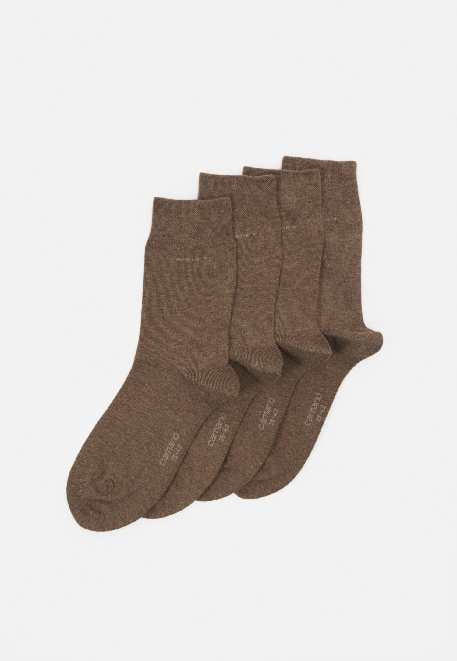 Camano ONLINE UNISEX CA-SOFT 4 PACK - Skarpety - Camel 1 Camano ONLINE UNISEX CA-SOFT 4 PACK - Skarpety - Camel