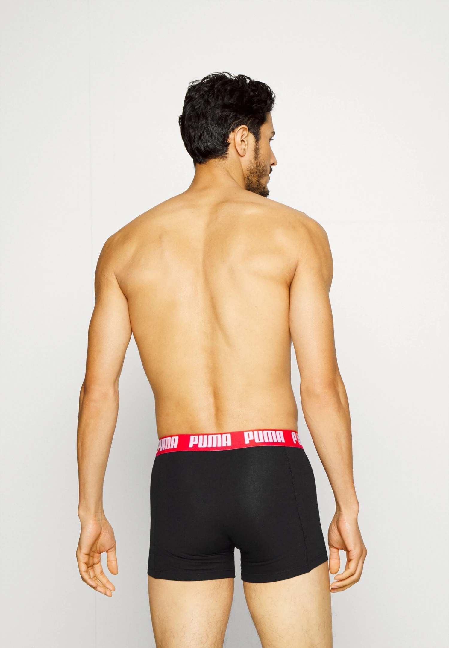 PUMA BOXER 6 PACK - Panty - Black 2 PUMA BOXER 6 PACK - Panty - Black - obrazek 2
