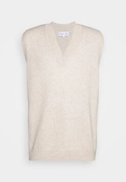 MAN V NECK VEST - Sweter - Light Beige -Next || Jack & Jones || s.Oliver Sklep ca72f4a7082b48e2bf6cd6d7f8a3899b