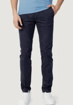 Blauer TINTA UNITA 23SBLUP01322 - Spodnie Materiałowe - Blue