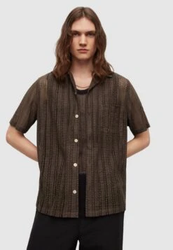 AllSaints CALA SS - Koszula - Brown