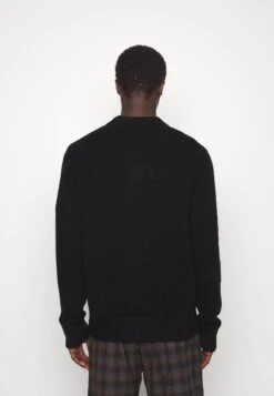 J.Lindeberg YANN LOGO - Sweter - Black -Next || Jack & Jones || s.Oliver Sklep f5e7c364eb5f4d56aafebe654110c09a